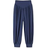 AvaCostume Boy's Baggy Casual Harem Pants Girls Dance Trousers