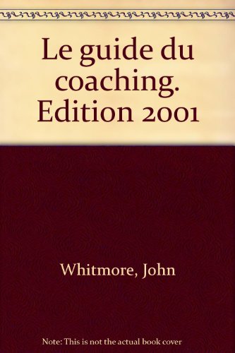 Le  guide du coaching