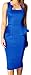 made2envy Bodycon Midi or Mini Peplum Dress with Square Neckline