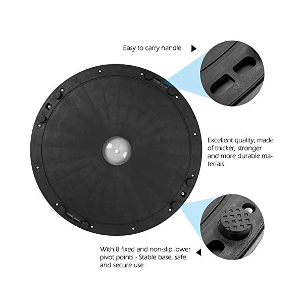 ISE-Balance-Trainer-Balance-Ball-O-46-cm-Fitness-Equipment-with-Elastic-Strings-Pump-Yoga-Pilates-Exercise-Fitness-Max-150kg-SY-BAS1003 ISE Balance Trainer Balance Ball Ø 46 cm, Fitness Equipment with Elastic Strings & Pump, Yoga Pilates Exercise Fitness…