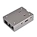 BIQU Aluminum Raspberry Pi 3B Plus Case Enclosure Box (Grey)