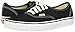 Vans Authentic Unisex Skate Trainers Shoes Black 8.5 B(M) US Women / 7 D(M) US Men
