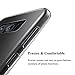Galaxy S8 Case, LHEI Clear Flexible Rubber 2-Piece Front and Back TPU Phone Cover for Samsung Galaxy S8 (2017)