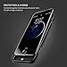 iPhone 6 7 8 6S Battery Charger Case, 6000 mAh iPhone Battery Charger Case Universal iPhone 4.7' Rechargeable Extended Battery Charger for Apple iPhone 6s/ 6/7/8 4.7 inch (black)