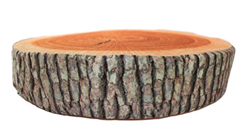 tree stump floor pillow