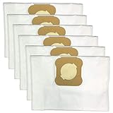 Green Label 6 Pack Replacement Universal HEPA Cloth Bags 204803 for Kirby Vacuum Cleaners. Fits: All Generations (G3, G4, G5, G6) and Sentria Models
