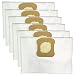 Green Label 6 Pack Replacement Universal HEPA Cloth Bags 204803 for Kirby Vacuum Cleaners. Fits: All Generations (G3, G4, G5, G6) and Sentria Models