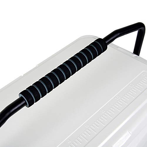 Landworks Rotomolded ENHANCED Ice Cooler 20QT Up to 10 Day Ice Retention Commercial Grade Food Safe Dry Ice Compatible UV Protection 15mm Gasket Bottle Openers Vacuum Release Valve Lo Profile Latches - Thumbnail 7
