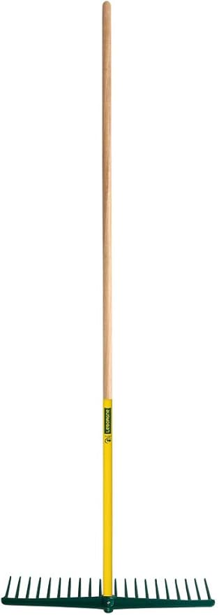 Leborgne Rateau Polymere 20 Dents Tout Usage Largeur 60 Cm Manche 180 Cm Polymere Leger Amazon Fr Jardin