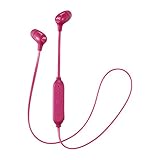 JVC Wireless Memory Foam Earbud Marshmallow Wireless Memory Foam Earbud, Pink (HAFX29BTP)