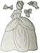 Prima Marketing Julie Nutting Mixed Media Cling Rubber Stamps, Aurora 5.75