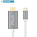 USB-C To HDMI Cable (5.9feet/1.8m),Phizli Thunderbolt 3 Type C To HDMI Converter Cable- 4K 30Hz For The 2016 MacBook Pro, 2015 MacBook, ChromeBook Pixel,Samsung Galaxy S8/S8 Plus etc.