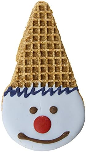 Pawsitively Gourmet Clown Cone Cookies for Dogs (Pack of 20)