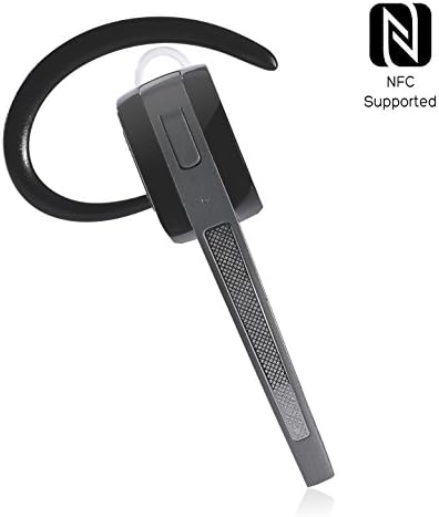 Wireless Bluetooth Stereo Headset, High Definition Sound, for iPhone, Samsung Galaxy, Motorola, Blackberry, Nexus, Huawei, HTC, Discount Headphones by Jullmay (Black)