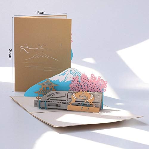 Eve富士山3dポップアップグリーティングカードハッピーバースデー3dグリーティングカードかわいい誕生日グリーティングカードギフトカード立体紙彫刻はがき3d Greeting Card Bq8 700円 大人気 New Arrival 最安値挑戦 年中無休 高品質 通販