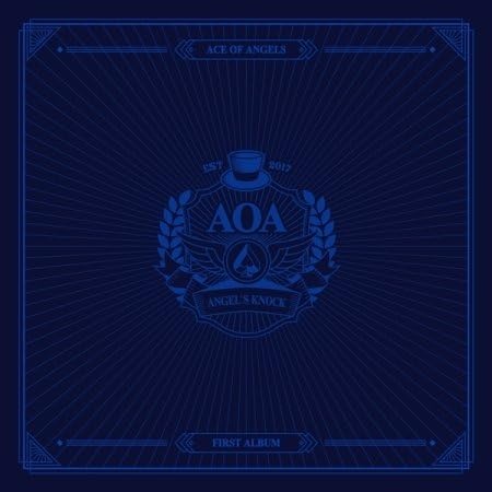 AOA-[ANGEL'S KNOCK] 1st Album B Ver CD+64p Photo Book+2p Photo Card+7p Post Card K-POP SEALED