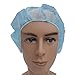 Raytex Disposable Bouffant Hair Net Cap Spun-Bonded Polypropylene Non-Woven Head Cover Hat Elastic Latex Free 21