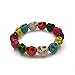 CAETLE ®Women Girl Colorful Punk Skull Smile Chain Charm Bracelet