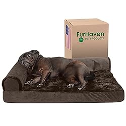 Furhaven Cooling Gel Dog Bed for Medium/Small Dogs