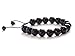 Handmade Black Onyx 10mm Lucky Gemstone Bead Adjustable Pull & Tied Bracelet Fits All Men Women