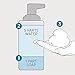 InterDesign Casilla Glass Foaming Soap Dispenser Pump for Kitchen, Bathroom Countertop and Vanities - Frost/Brushed
