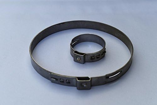 TJ Longda 2 Sets SS Heavy Duty Axle Drive Shaft CV Joint Boot Clamp 92mm and 31.7mm