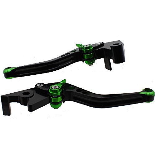 FXCNC Racing Short Billet Adjustable Motorcycle Double Colors Brake Clutch Lever set Pair fit for KAWASAKI VERSYS 1000 15-18,VERSYS (650cc) 15-18,NINJA 650R/ER-6F Z650 Z900 17-18 - Thumbnail 5