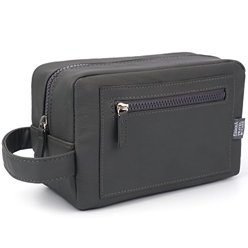 Toiletry Bag Esarora Pu Leather Travel Toiletry Bag Dopp Kit