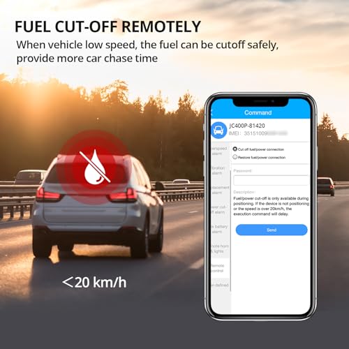 JC400P Dash Cam Live Video 4G, GPS Real Time Monitor 24H Remotely, Front and Inside Camera, Night Version- with SOS Alert, Fence Alert, 180-Day Playback