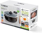 Tower Cerasure 24cm Casserole Dish Non-Stick Induction Suitable Graphite view 12