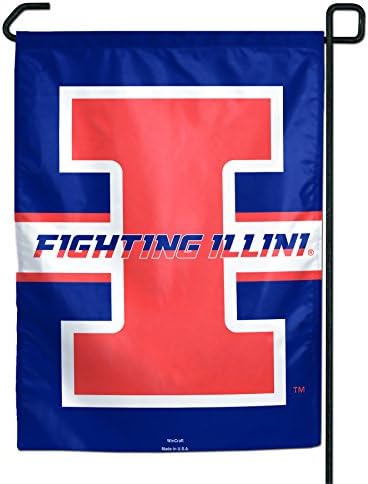 NCAA Illinois Illini Fighting Illini Garden Flag, Multicolor