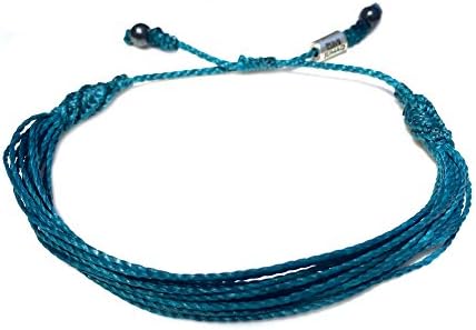Rumi SumaqTeal Awareness Bracelet - PTSD - Ovarian Cancer - Syringomyelia - Food Allergy - Polycystic Ovarian Syndrome PCOS - Sexual Abuse - Tourette's Syndrome - Agoraphobia