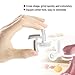 iVict 2 Pack Stainless Steel Knife Cutter Meat Grinder Blade Cutter Replacement for Size 5 Electric Meat Grinder/Stand Mixer Machinery Parts