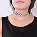 Diansts(TM) Charm Women Crystal Jewelry Pendant Chain Choker Chunky Statement Bib Necklace