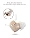 Super Mini,Half Penny-Sized,in-The-Canal (ITC), New Digital Hearing Amplifier, Clearly Technology, Interchangeable, Suitable for Men and Women, Trademark: Easyuslife