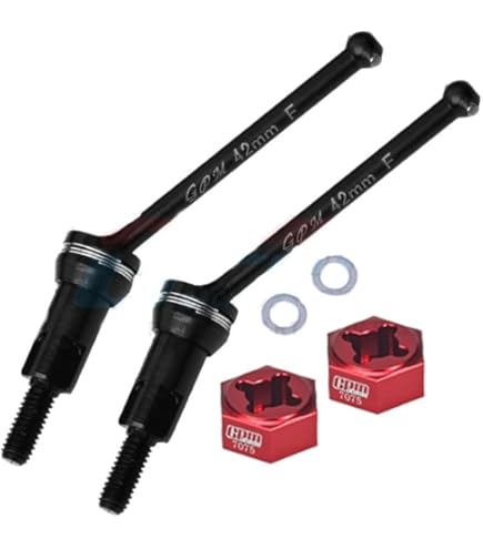 Amazon.com: KYX Racing Hard Steel Front Rear CVD Drive Shaft with