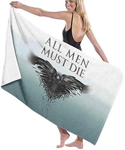 Game of Th-rones Pool Beach Towel Luxury Microfiber Bath Towels Quick-Drying Towel Blanket for Travel Swim Pool Yoga Camping Gym Sport