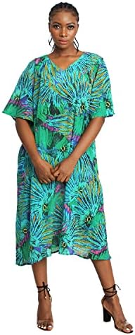 sante classic dress Sante Classics Red Orange Indian Bohemian Long Kaftan Maxi Dress One Size