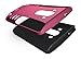 Hyperion Titan 2-piece Premium Hybrid Protective Case / Cover for LG Optimus G3 Cell Phone (Fits all LG Optimus G3 [Possible model numbers: D850, D830, VS985, D851, D972] US and International models and carriers) **2 Year NO HASSLE Warranty** - PINK