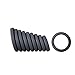 PerfectFit Brand Xact-Fit Play Zone Cock Ring Kit, Stackable, Silicone, Multiple Sizes, Firm Fit, Durable, Set of 9 Rings with Sturdy Storage Cone