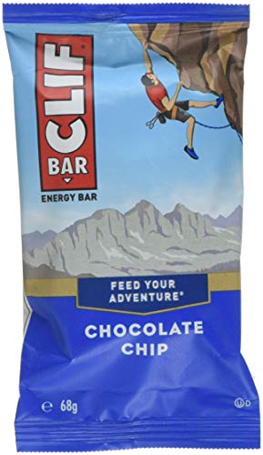 CLIF BAR - Energy Bar - Chocolate Chip - (2.4 Ounce Protein Bar, 12 Count) CLIF BAR - Energy Bar - Chocolate Chip - (2.4 Ounce Protein Bar, 12 Count)