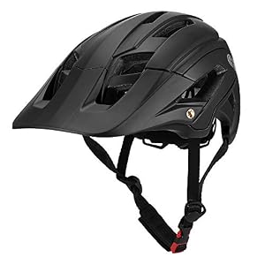 Lixada Mountain Bike Helmet Lightweight Cycling Helmet 16 Vents Bicycle Protective Helmet with Detachable Visor for…