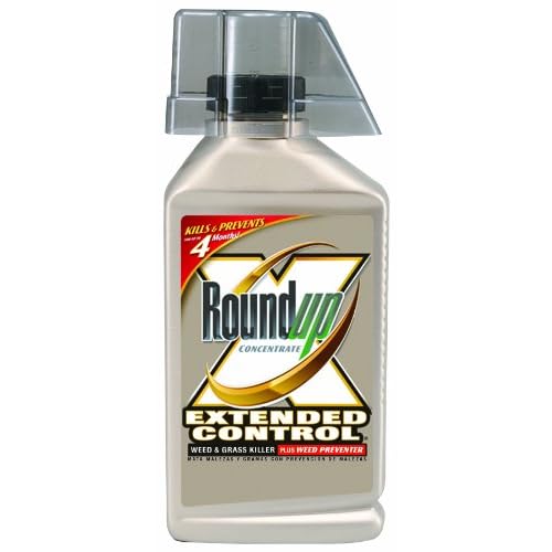 Roundup 5705010 Extended Control Weed and Grass Killer Plus Weed Preventer Concentrate Bottle, 32-Ounce image