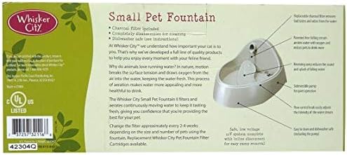 whisker city filter cartridges for small pet fountain ii