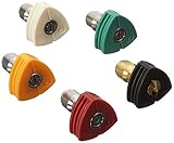 AR North America NZMQC5P-035 5-Piece 3.5 Orifice Quick Connect Nozzle Set