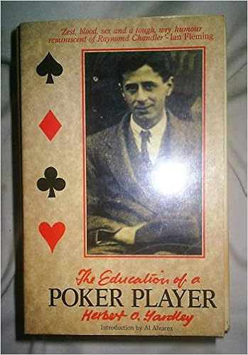 Education of a Poker Player by Herbert O. Yardley 