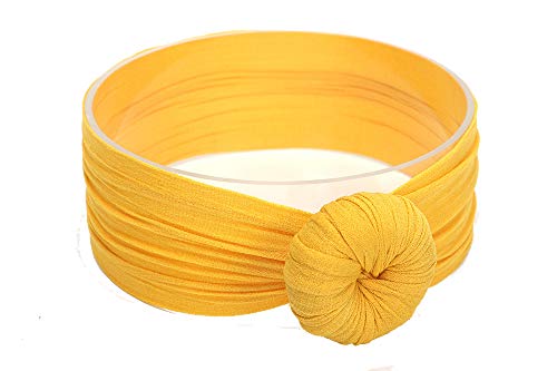 Udobuy7 Pcs Super Cute Baby Girls Toddler Elastic Headbands Turban Knot Rabbit Hairband Headwear