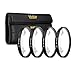 46mm Digital Pro High-Resolution Close-Up Macro Filter Set (+1, 2, 4, and +10 Diopters) with Filter Carry Case for Select Panasonic Digital Cameras