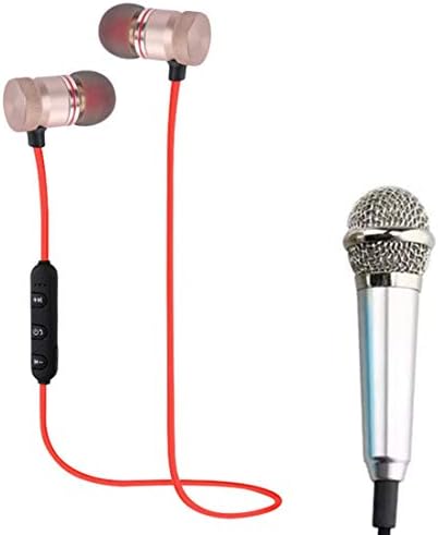 Raptas Comfort Microphone With Noise-Cancelling Function 3.5mm Jack And Wireless Bluetooth Earphone With Magnetic Locking Design. (One Year )