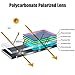 SAILEAD Polarized Sun Visor Sunshade Extender for Car with Polycarbonate Lens, Anti-Glare Car Sun Visor with Mirror Protects from Sun Glare, Snow Blindness, UV Rays, Universal for Cars, SUVs